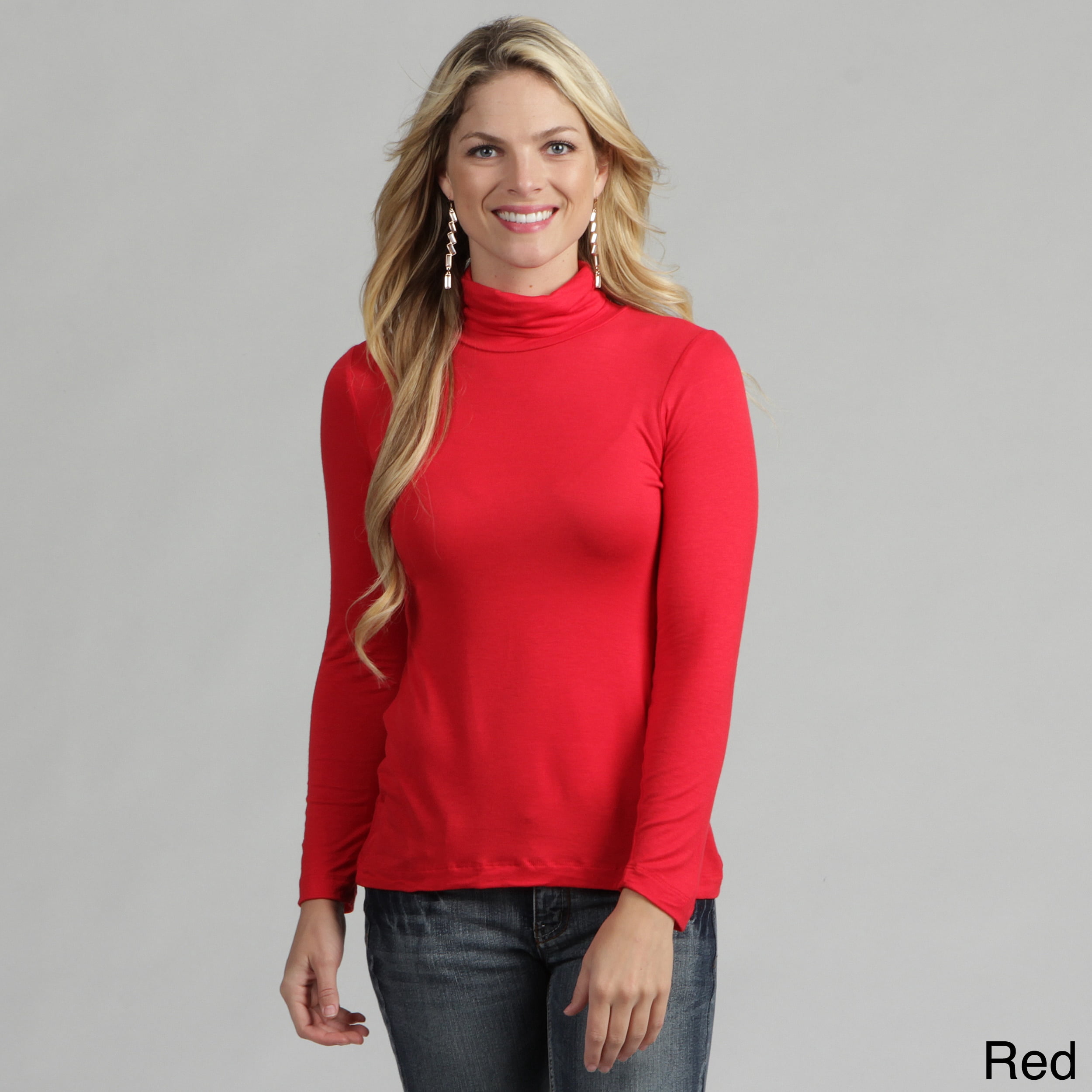 24/7 Comfort Apparel Women's Turtleneck Sweater