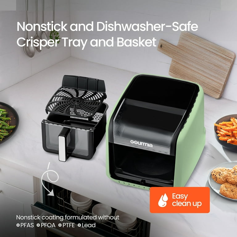 GOURMIA ノンフライヤー ブラック/シルバー