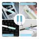 thumbnail image 2 of Juegos de Cepillos para Limpiar Máquinas de Hielo, 12 Kits de Herramientas para Limpiar Máquinas de Hielo con Cepillo para Grietas y Esponja para Fregar., 2 of 5