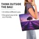 thumbnail image 2 of Easygdp Lavender Field Sunset Bolsas Tote para Mujer, Bolsos de Hombro para Viaje, Bolsos de Mano de Gran Capacidad para Compras y Trabajo, 2 of 8