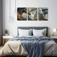 thumbnail image 3 of Shadudu Elephant Stock Horses Canvas - 1 Horse Pictures Wall Decor - Printed Horse Art Wall Decor - Horse Canvas Wall Art for Bedroom 16x24x3pcs, 3 of 8