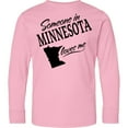 thumbnail image 3 of Inktastic Someone in Minnesota Loves Me Long Sleeve Youth T-Shirt, 3 of 5