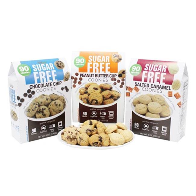Too Good Gourmet 102.1135R 90 Calorie, SugarFree Cookies Sampler Set
