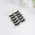 thumbnail image 2 of 5 Pairs Exaggerated Fake Eyelashes High-grade Fiber Eyelashes Sexy Long Thick Artificial Lashes Women Makeup Eyelashes, 2 of 3