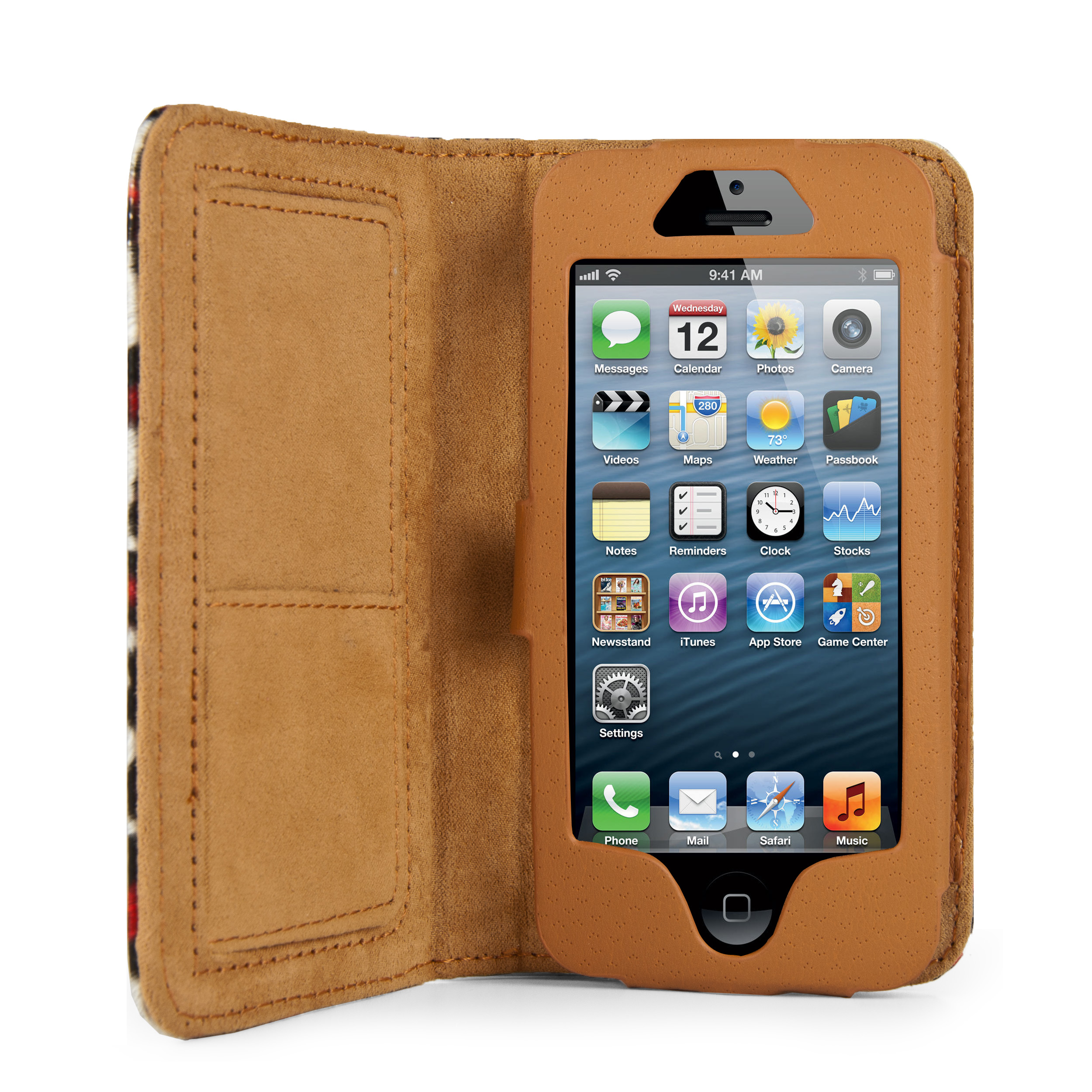 Wallet Case with Viewing stand for iPhone SE