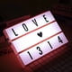 thumbnail image 2 of Caja de luz rosa con mensaje, ideal para decorar el hogar, el dormitorio o la oficina | Cuadro iluminado, regalo original para adolescentes y mujeres [Clase energética A+], 2 of 3