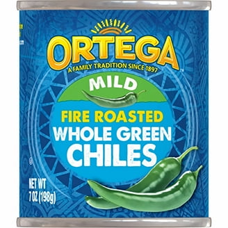 Ortega Whole Green Chiles - 27 oz. can, 12 cans per case - Walmart.com