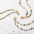 thumbnail image 6 of Beaded Gemstone Necklace for Women, Colorful Boho Bead Choker Natural Stone Surfer Beach Necklaces Gold Plated Summer Handmade Jewelry, 6 of 8
