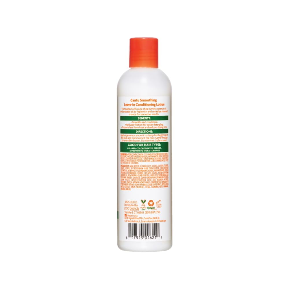 Cantu Shea Butter Smoothing Leave-In Conditioning Lotion, 10 oz, 6 Pack