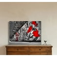 thumbnail image 4 of WFSposter-Graffiti Canvas Wall Art Banksy Street Art Mural Colorful Black and white people Pop Art Modern Framed Canvas Wall Art Decor for Room Living Room Bedroom Walls Easy to Hang, 4 of 5