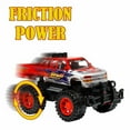 thumbnail image 6 of Speed Max King Friction-Powered Toy Truck with Speed Boat & Trailer – Play Vehicle Set, 6 of 8