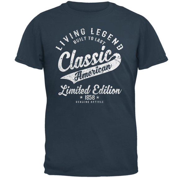Classic American Legend 1958 Mens T Shirt