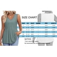 thumbnail image 6 of MOSHU Womens Tank Tops Eyelet Sleeveless Tops for Women Dressy V Neck Babydoll Tank Tops Flowy Summer Shirts, 6 of 9