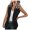 Black, variant on Tarmeek Womens Formal Vests Sleeveless Cardigan Vests with Side Pockets Ruffle Trim Draped Lightweight Lapel Open Front Vest Fall Clothes