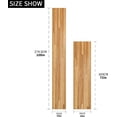 thumbnail image 3 of Coolnut Wood Plank Background Table Runner 18"x72", Kitchen Dining Table Cloth Runner Decoration for Indoor Outdoor Home Holiday Thanksgiving Christmas Party Decor, 3 of 5