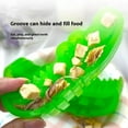 thumbnail image 3 of Slow Feed Chew and Fetch Crocodile, Dog Slow Feeder Puzzle Toy, Alligator Treat Dispensing Dog Toys Keep Them Busy, Cute Chew Toys Alligator Treat Dispenser, Medium & Small Dogs (3PCS,S), 3 of 8