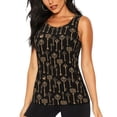 thumbnail image 1 of Fotbe Keys Blusas Sin Mangas para Mujer – Estilo Casual, Corte Suelto, Slim-Fit, Cuello Redondo Deportivo, Tops de Verano para Gimnasio y Yoga-XX-Large, 1 of 7