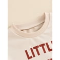 thumbnail image 5 of Bagilaanoe Newborn Baby Boy Summer Rompers Letter Print Short Sleeve Bodysuits 3M 6M 12M 18M Infant Casual One Piece Short Jumpsuit, 5 of 7