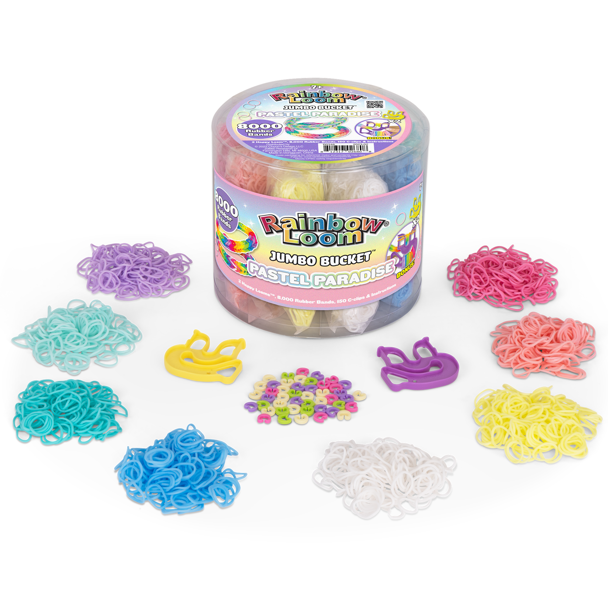 Wonder Loom Elastiekjes Weven Set Met Gereedschap Beadery Wonder Loom Set - Maak Je Eigen Elastiekjes Armbanden Elastieken Weven Set