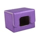 thumbnail image 3 of Caja Para Baraja De Cartas Coleccionables, Protector De Cartas, Organizador Portátil De Cartas, Contenedor Morado Púrpura, 3 of 9
