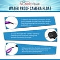 thumbnail image 6 of Nordic Flash Camera Float Strap (2-Pack) – Wrist Lanyard for GoPro Hero 10, 12, 13, DJI Action 5 Pro, Insta360 X4, Ace Pro 2, Fujifilm, Kodak & Waterproof Cameras, Turquoise & Purple, 6 of 8