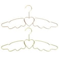 thumbnail image 1 of Miangastore Metal Multi-Layer Hanging Hanger Hook Gold 4Pcs 16.5x7.9in, 1 of 8