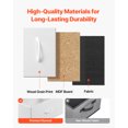 thumbnail image 4 of VEVOR 10 Drawer Dresser Fabric Storage Drawers Fabric Bins & Steel Frame White, 4 of 9