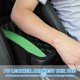 thumbnail image 4 of Cojín de cuero para reposabrazos de coche (verde), cojín impermeable para reposabrazos de asiento, accesorios cómodos para la mayoría de coches, furgonetas y todoterrenos, 4 of 5
