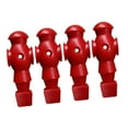 thumbnail image 1 of QualitChoice 4 Pieces Table Soccer Player Man Soccer Games Player Foosball Players Red Red, 1 of 6