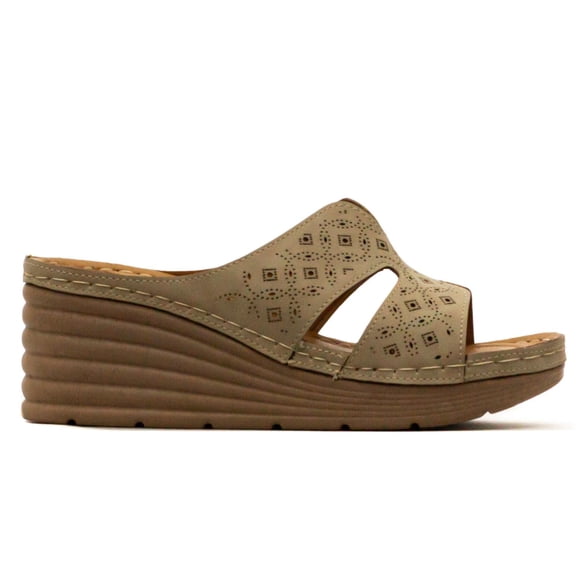 Sandalias Flexmas para Mujer 822 beige 23.5