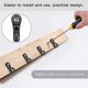 thumbnail image 4 of 40pack Q-hanger Hooks, Christmas Lights Hanger Hooks With Screw For Garage Outdoor Release Wire Fai, 4 of 5