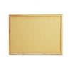 Universal 43602-UNV 24 in. x 18 in. Cork Board with Oak Style Frame - Tan Surface