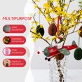 thumbnail image 3 of Adorno colgante navideño, árbol de Navidad, muñeco de nieve, avión, colgante, recuerdo de fiesta, 3 of 6