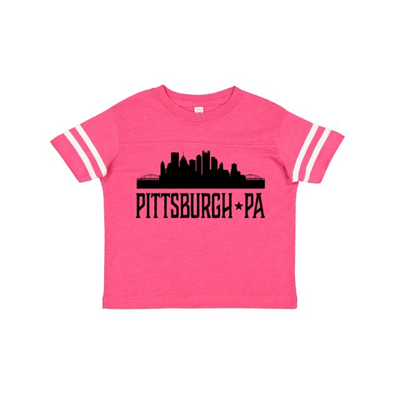 Inktastic Pittsburgh Pennsylvania City Skyline Boys or Girls Toddler T-Shirt