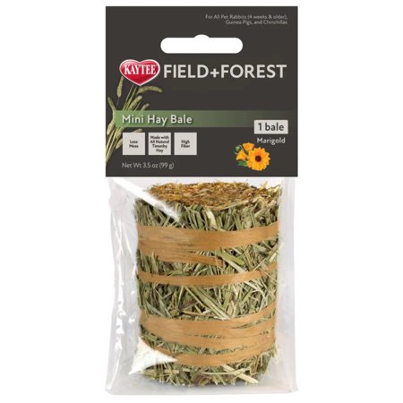 UPC: 0071859005966 | Kaytee Field+Forest Mini Hay Bales Marigold