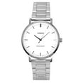 thumbnail image 1 of Casio Standard Analog Stainless Steel White Dial Quartz MTP-VT04D-7E Men's Watch, 1 of 3