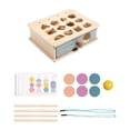 thumbnail image 1 of Conjunto de juguetes de secuenciación de apilamiento de madera, clasificador de forma , Toy de preescolar de aprendizaje de educación temprana, 1 of 9