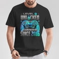 thumbnail image 2 of Level 9 Unlocked, Awesome Since 2016, 9th Birthday Gaming T-Shirt, Gamer Birthday Tee, Fun 9th Birthday Shirt for Kids and Gamers, 2 of 3