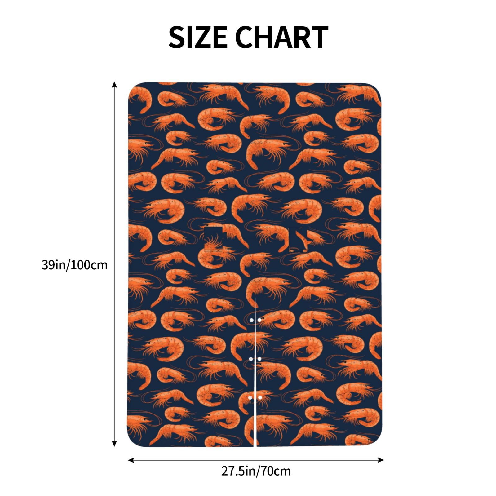 Car Seat Cover Baby - Orange Shrimp Print Breathable Infant Car Seat Cover for Baby Carseat, Lightweight Comfort Baby Essentials Must Haves Newborn Stuff for Girl Boy