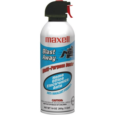 Maxell 190025 CA3 Blast Away Canned Air, Single