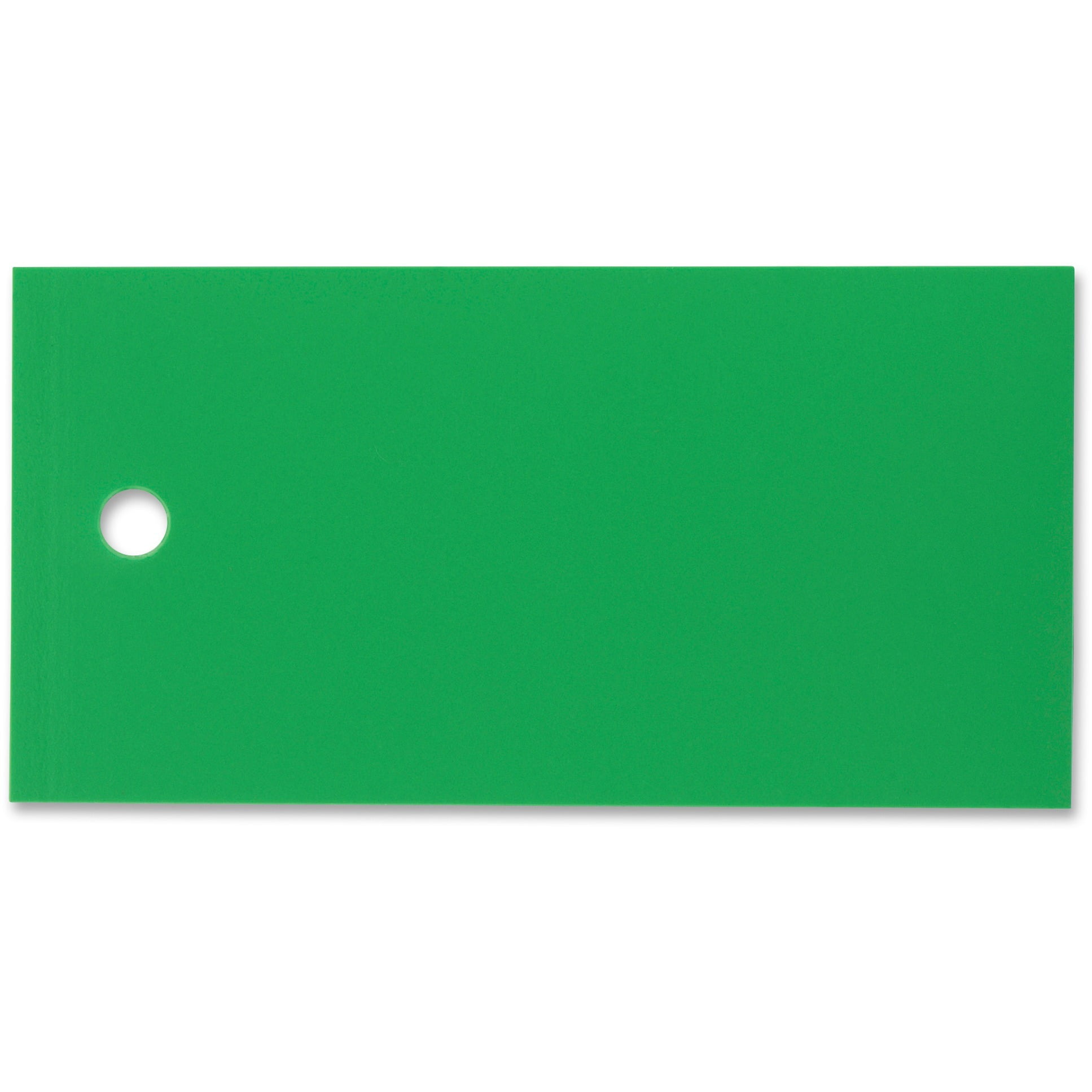 Tatco Plastic Tags, Green, 100 / Pack (Quantity) - Walmart.com ...