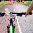 thumbnail image 4 of Handlebar Phone Mount | Universal Motorcycle Phone Mount | Phone Holder for Bike Compatible with Bicycle Scooter Ebike, 4 of 6