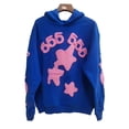 thumbnail image 5 of Ropa de pareja ins para otoño e invierno, tops informales con estampado de letras, sudadera informal holgada con capucha, traje, 5 of 5