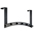 thumbnail image 2 of LYNK PROFESSIONAL® HOME™ Over Door Hooks Rack - 6 Hook Over Door Hanger - Over Door Towel Rack - Hanging Towels or Clothes - For Bathroom, Bedroom or Laundry Room – Lifetime Ltd. Warranty - Black, 2 of 7