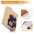 thumbnail image 4 of Bears and Moon Stars Napkin Holder for Table Clear Napkin Stand Paper Holder Acrylic Organizer Dispenser Napkins for Dinner Kitchen Restaurant Room, 4 of 8