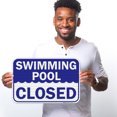 thumbnail image 2 of Swimming Pool Closed Sign,, 2 of 8