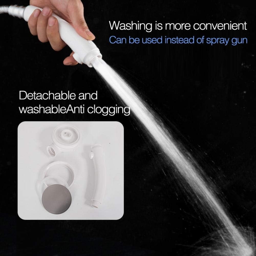 Shower Head Handheld Water Saving Rain Shower Head High Pressure 3 Stage Magic Spa Shower Head Mist for Bathroom Ceramic Ball Shower Showerhead