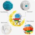 thumbnail image 3 of Building Blocks Astronaut Model with Light STEM Building Toy, Micro Blocks for Kids or Adult Gifts, Spaceman on The Moon Mini Bloc 1501 0, 3 of 4