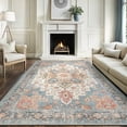 thumbnail image 2 of KUETH 9x12 Area Rugs for Living Room, Non Slip Machine Washable Low-Pile Rugs, Strain resistant and Ultra-thin Print Rug for Bedroom, Dining Room, Home Office., 2 of 7