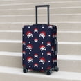 thumbnail image 6 of Susaid pirates skull Elastic Print Elastic Washable Suitcase Cover with Hidden Zipper, Fits 18-32 Inch Luggage for Protection During Travel-Large, 6 of 7